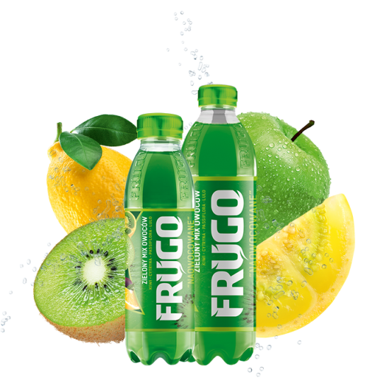 Augļu sulas dzēriens Frugo Ultra Green, 500 ml Augļu sulas dzēriens Frugo Ultra Green, 500 ml